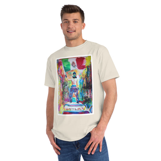 "Resistir" en una camiseta de algodón orgánico