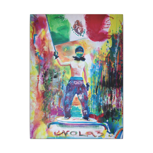 Impresión artística en lienzo "Resistir" 