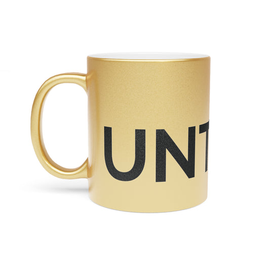 La taza dorada “UNT”