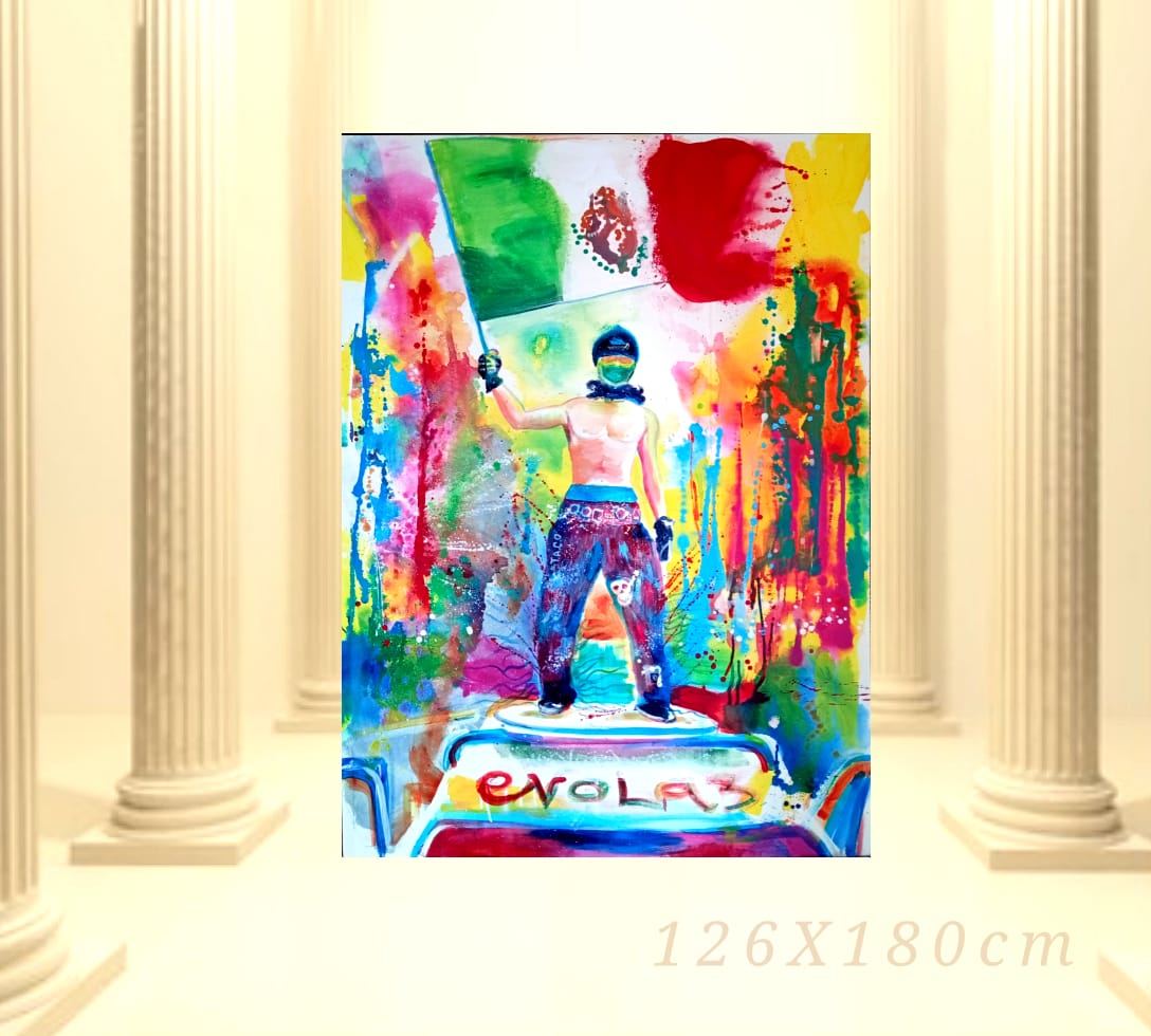 Impresión de edición limitada firmada: «Resist» de Justin Moreno