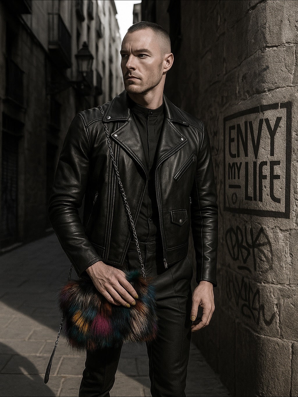 Bolso de zorro teñido a mano - Drop Nº01