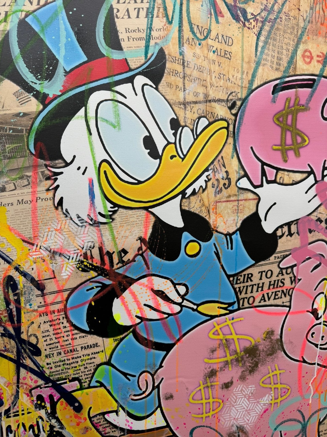 CASPA - Scrooge McDuck Pig -   SOLD