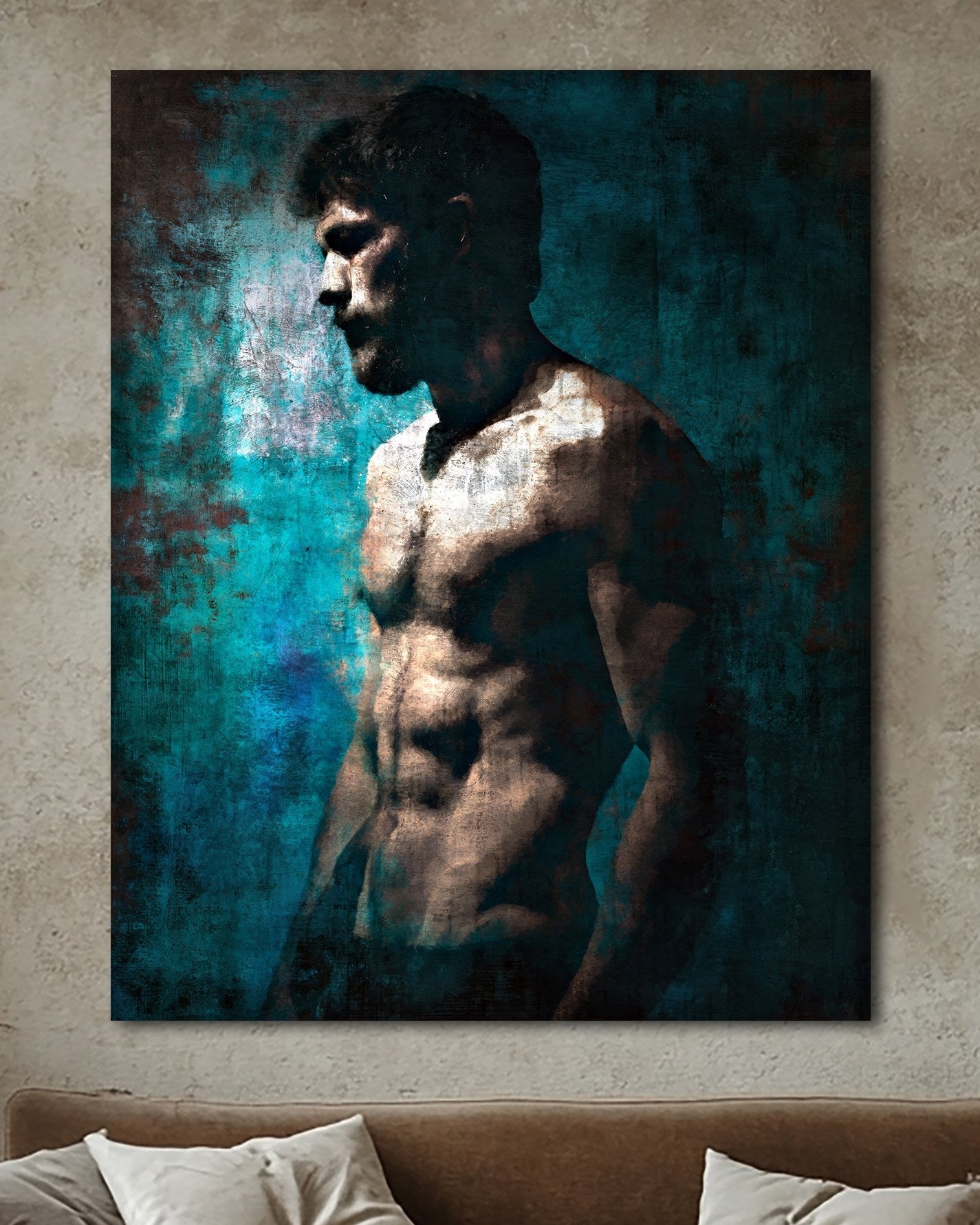 El hombre de las sombras - original firmado